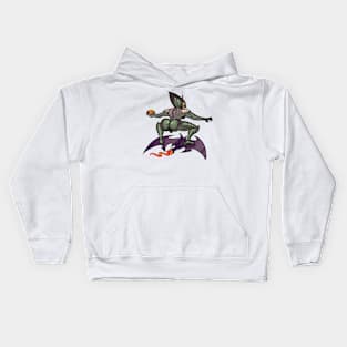 Goblin's Green Butt Kids Hoodie